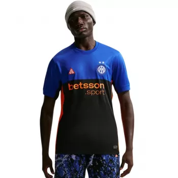 Nike Inter de Milán 2025/2026 Camiseta de fútbol Stadium edición especial hombre negro/azul IM6998 413 talla M