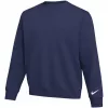 Nike Park 26 Sudadera Fleece Crew para niños azul marino talla L