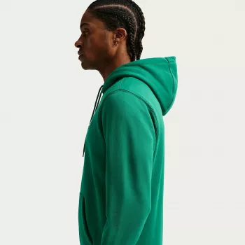 Nike Club Fleece Sudadera con capucha Hombre Verde malaquita Talla S