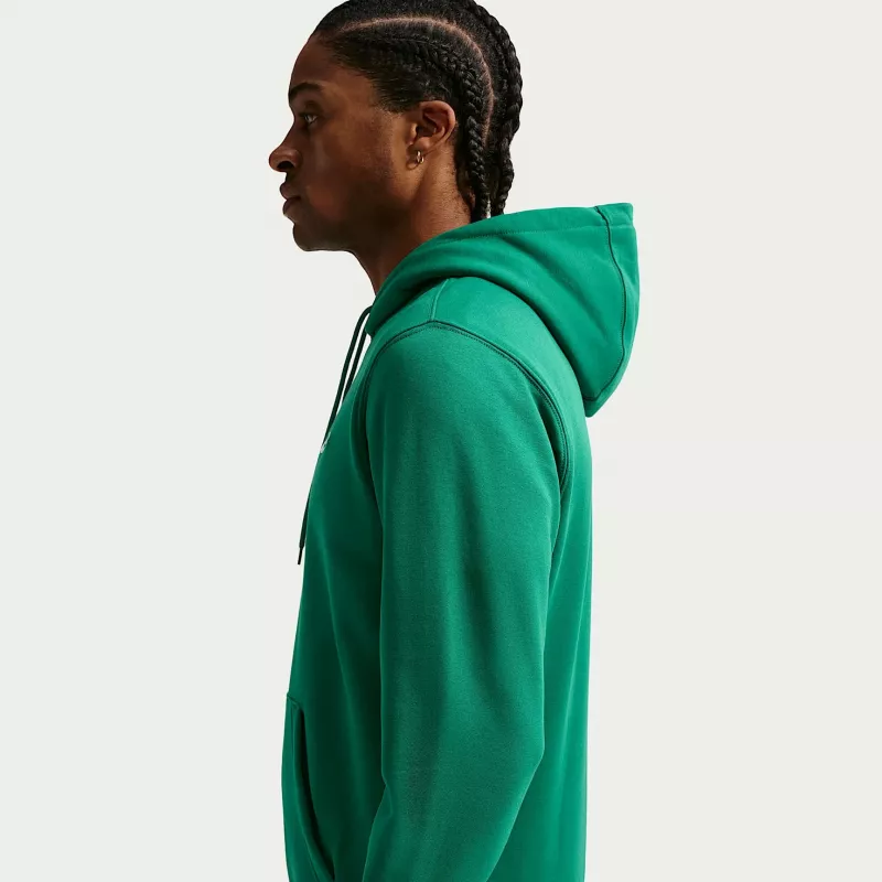 Nike Club Fleece Sudadera con capucha Hombre Verde malaquita Talla S