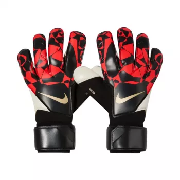 Nike Grip3 Guantes de portero Negro Bright Crimson Blanco Talla 6
