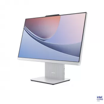 PC todo en uno sin pantalla táctil Lenovo IdeaCentre AIO 24ILL11 de 23,8 pulgadas, Intel Core Ultra 7 256V, 16GB RAM, 1TB SSD, Windows 11 Home, Gris nube
