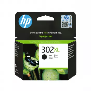 HP 302XL cartucho de tinta original negro de alto rendimiento - 430 páginas