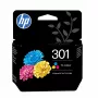 HP 301 cartucho de tinta original (tricolor, cian, magenta, amarillo) - rendimiento estándar