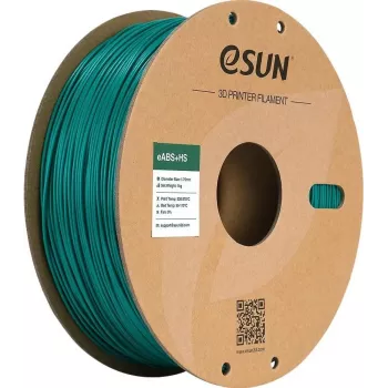 ESUN eABS+HS Filamento 1,75 mm Verde 1 kg – ABS+ de alta velocidad para impresoras 3D FDM