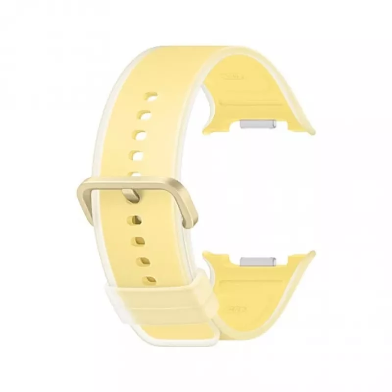 Samsung Misty Band M/L para Galaxy Watch9 (Watch8) - Correa deportiva de fluoroelastómero amarilla