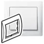 Legrand Galea Life Marco embellecedor 1 elemento, Blanco ultra