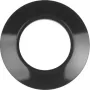 Hager WTD3100BG Marco embellecedor de 1 elemento, Serie 1930, Negro brillante