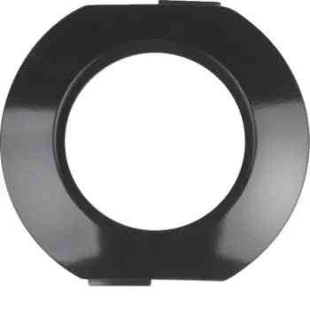 Hager WTD3372BG Marco intermedio de 1 elemento Serie 1930 Negro brillante