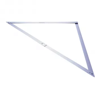 Stanley 1-45-013 Escuadra de carpintero plegable de aluminio 172 x 122 cm