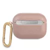 GUESS GUAPSASMP funda para AirPods Pro Saffiano Script Metal Collection rosa