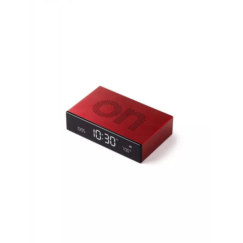 Lexon Flip Premium despertador de doble cara rojo LR152R
