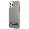 AMG AMHCP12MTCBW carcasa rígida transparente para iPhone 12/12 Pro electrochapado negro y blanco