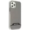 AMG AMHCP12MTCBW carcasa rígida transparente para iPhone 12/12 Pro electrochapado negro y blanco