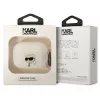 Karl Lagerfeld funda para AirPods Pro transparente con silueta de cabeza de Karl