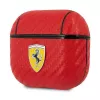 Ferrari FESA3CARE On Track funda para AirPods 3 roja PU carbono