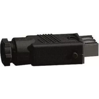 Somfy 9011808A Hirschmann Stak3 conector hembra 16 A 3 polos borne de tornillo IP54 negro