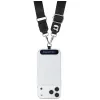 Karl Lagerfeld Universal Strap Tether Patch con logo metálico Karl negro