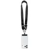 Karl Lagerfeld Universal Strap Tether Patch con logo metálico Karl negro