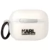 Karl Lagerfeld KLAPHNCHTCT funda para AirPods Pro transparente Ikonik Choupette