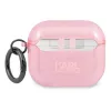 Funda para AirPods 3 Karl Lagerfeld KLA3UKHGP Glitter Karl's Head - Rosa