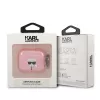 Funda para AirPods 3 Karl Lagerfeld KLA3UKHGP Glitter Karl's Head - Rosa