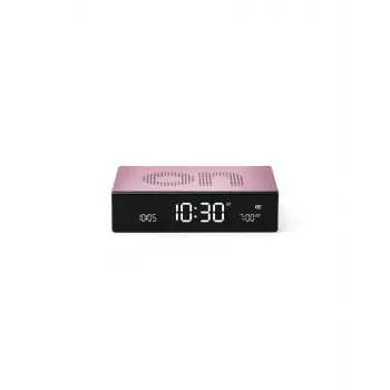 Despertador digital Lexon Flip Premium rosa claro LR152LP