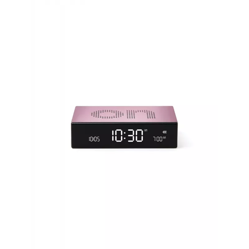 Despertador digital Lexon Flip Premium rosa claro LR152LP