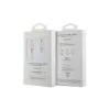 Cable de carga rápida USB-C a USB-C GUESS GUCCLALRGDP 1,5 m rosa con logo en relieve