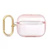 Funda para AirPods Pro GUESS con correa rosa Strap Collection