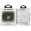 Funda 3D de silicona Karl Lagerfeld Choupette Head para AirPods Pro 3 - Negra