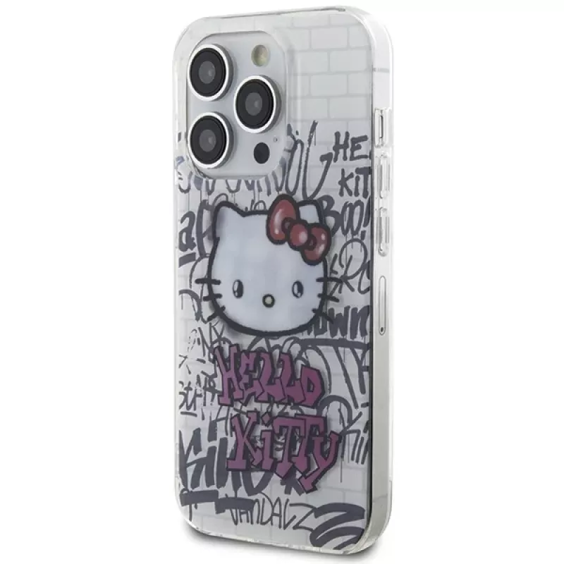 Funda rígida IML Hello Kitty HKHCP13LHDGPHT para iPhone 13 Pro / 13 6,1