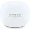 Auriculares True Wireless GUESS Flat Classic Logo Electroplated, blancos