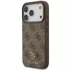 Funda MagSafe GUESS 4G Small Classic Logo para iPhone 18 Pro / 17 Pro - Marrón