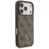Funda MagSafe GUESS 4G Small Classic Logo para iPhone 18 Pro / 17 Pro - Marrón