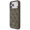 Funda MagSafe GUESS 4G Small Classic Logo para iPhone 18 Pro Max / 17 Pro Max - Marrón