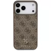 Funda MagSafe GUESS 4G Small Classic Logo para iPhone 18 Pro Max / 17 Pro Max - Marrón