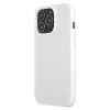 Funda rígida Mercedes-Benz para iPhone 13 Pro Max con patrón de estrellas plateadas blanca