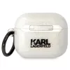 Funda para AirPods 3 Karl Lagerfeld KLA3HNKCTGT transparente Glitter Karl & Choupette