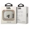 Funda para AirPods 3 Karl Lagerfeld KLA3HNKCTGT transparente Glitter Karl & Choupette