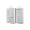 Cable USB-C a USB-C GUESS GUCCLALRGDD 1,5 m carga rápida oro claro logo en relieve