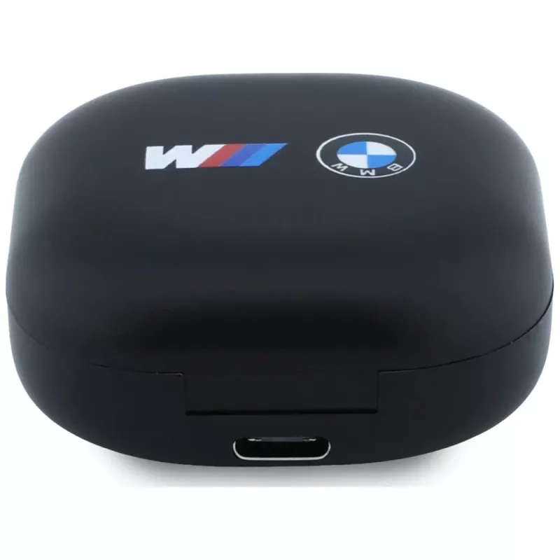 Auriculares Bluetooth TWS BMW con ENC y logo impreso - Negro