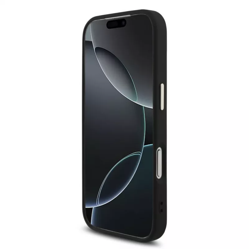Funda rígida GUESS 4G Big Logo Classic para iPhone 17 Pro / 18 Pro - Negro y dorado