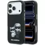 Funda MagSafe Karl Lagerfeld Smooth Karl & Choupette Bodies Sketch para iPhone 18 Pro / 17 Pro - Negro