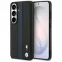 Funda MagSafe BMW Perforated Stripe Logo para Samsung Galaxy S26 - Azul