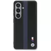 Funda MagSafe BMW Perforated Stripe Logo para Samsung Galaxy S26 - Azul