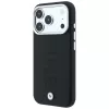 Funda MagSafe BMW Sign Centered Deboss para iPhone 18 Pro Max / 17 Pro Max - Negro