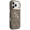 Funda GUESS 4G Big Classic Logo para iPhone 17 Pro / 18 Pro - Marrón y dorado