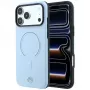 Funda MagSafe Mercedes Leder 3D para iPhone 18 Pro Max / 17 Pro Max - Azul