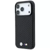 Funda MagSafe BMW M Carbon Metal Logo para iPhone 18 Pro / 17 Pro - Negro